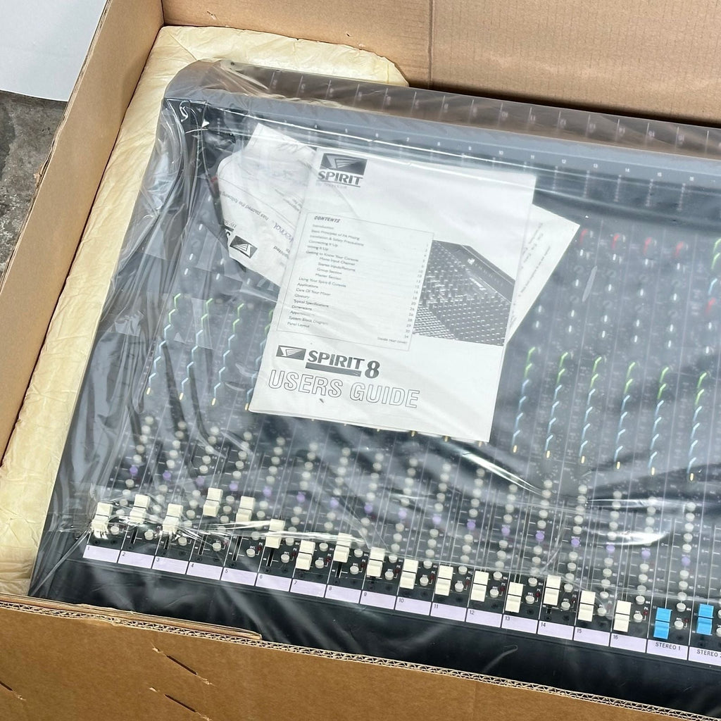 (New Old Stock) Soundcraft Spirit Live 8 16 Channel Analog Mixing Console