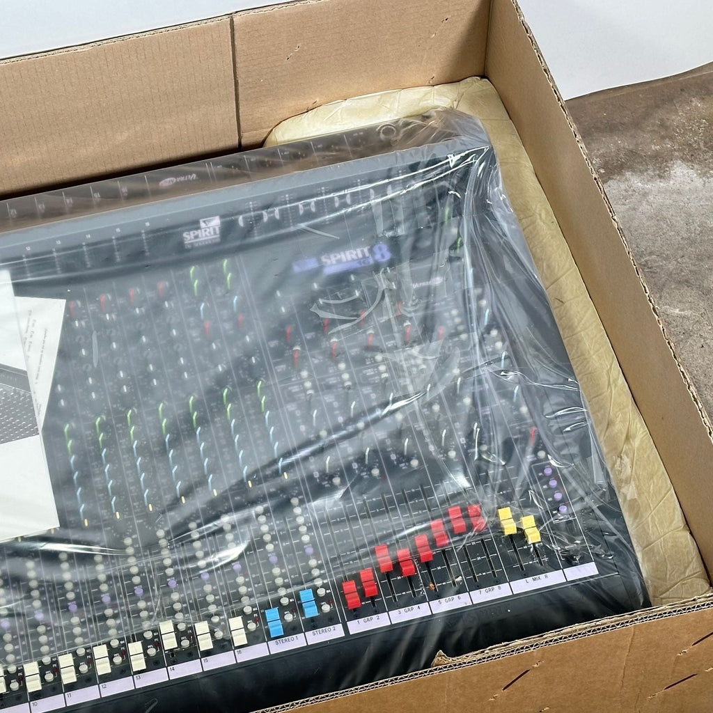 (New Old Stock) Soundcraft Spirit Live 8 16 Channel Analog Mixing Console
