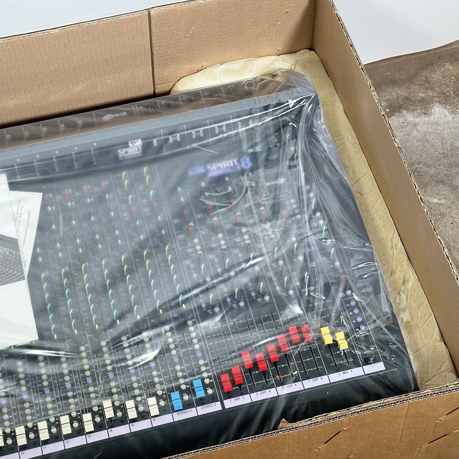 (New Old Stock) Soundcraft Spirit Live 8 16 Channel Analog Mixing Console